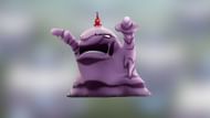 Party Hat Muk in Pokemon GO (Image via Niantic)